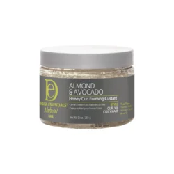 Design Essentials Almond & Avocado Honey Curl Forming Custard, 12 oz