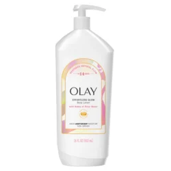 Olay Effortless Glow Hydrating Body Lotion with Notes of Rose Water, 18oz