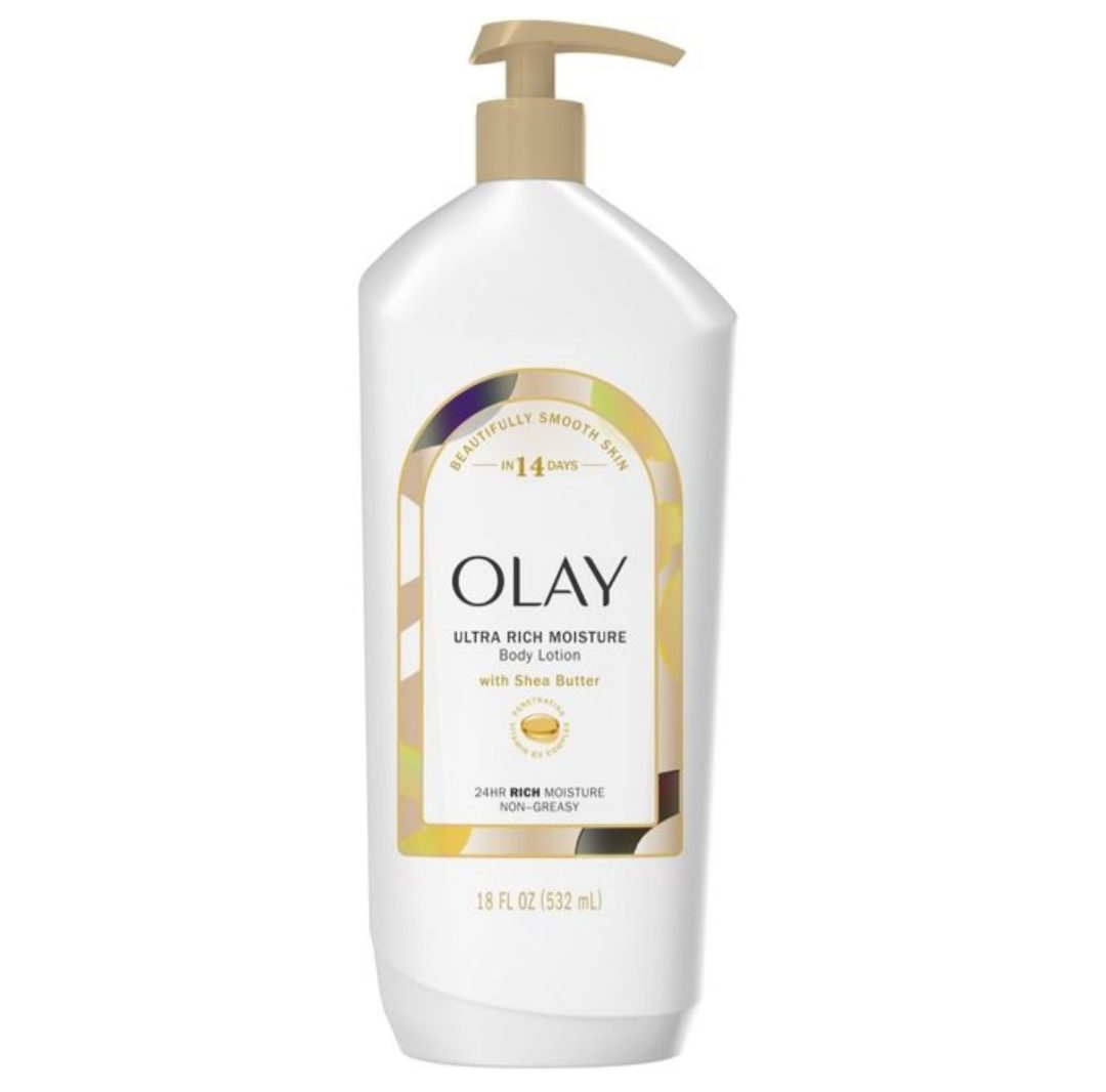 Olay Ultra Rich Moisture Body Lotion with Shea Butter, 18oz