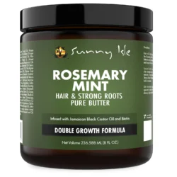 Sunny Isle Rosemary Mint Hair & Strong Roots Butter, 8 oz.
