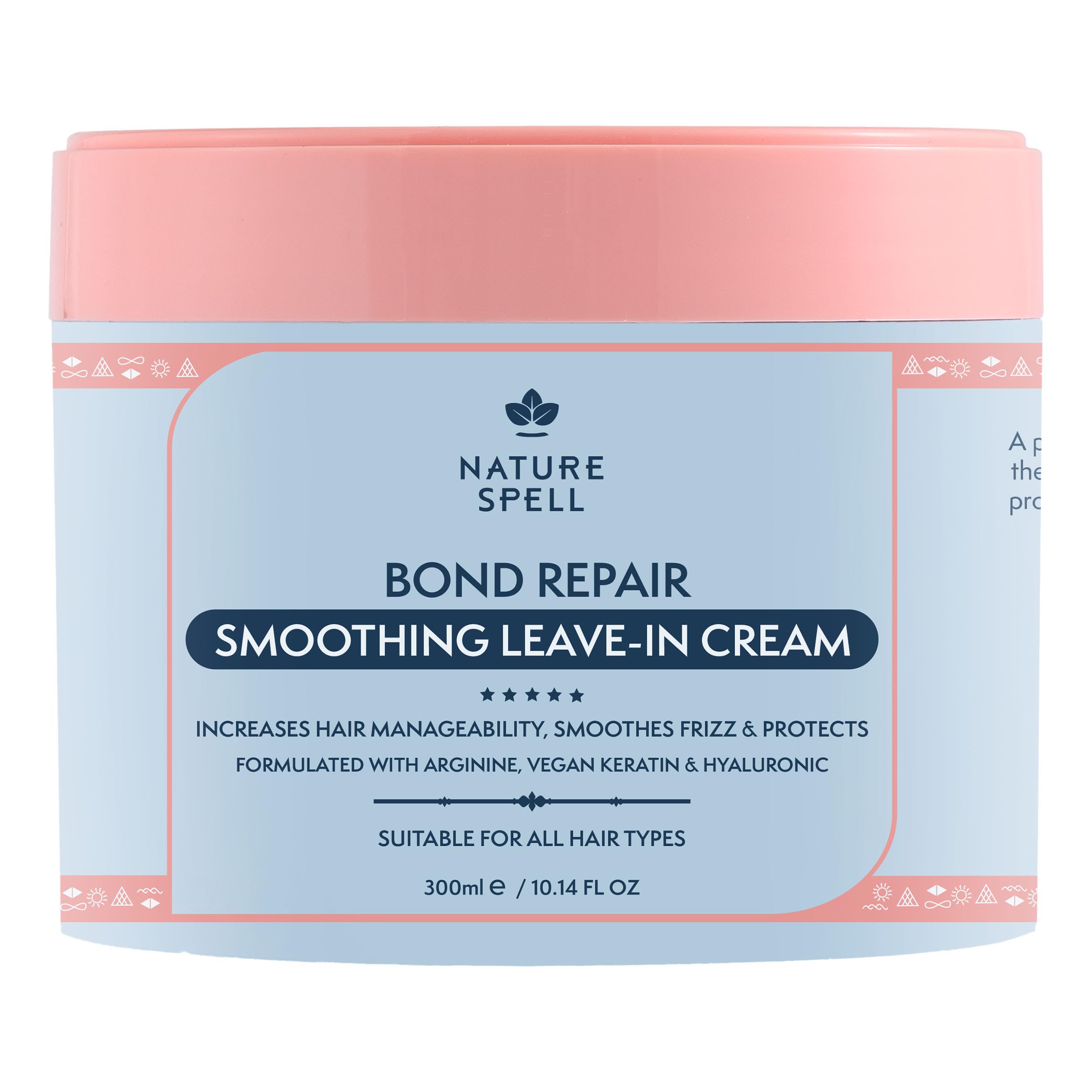 Nature Spell Bond Smoothing Leave-In Cream, 300ml