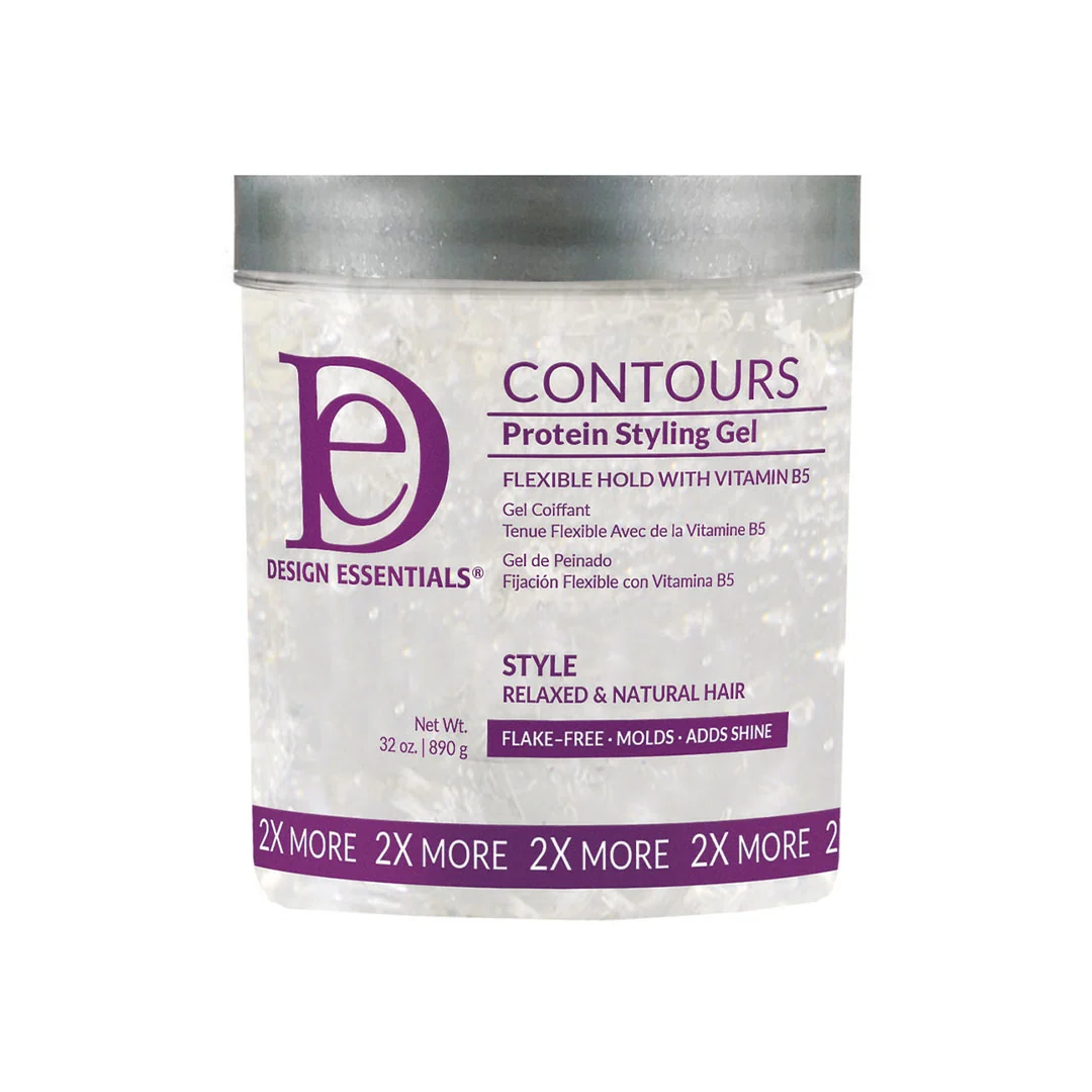 Design Essentials Contours Protein Styling Gel, 32 oz